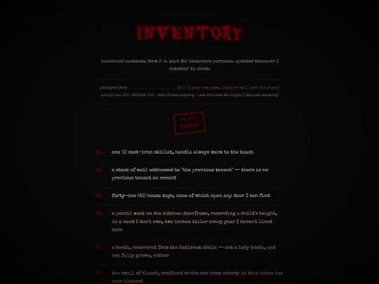 inventory screenshot
