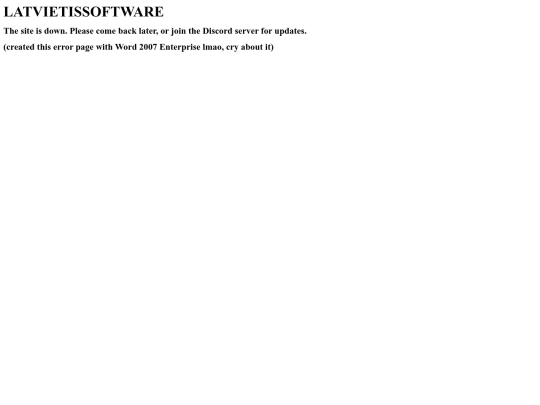 down screenshot