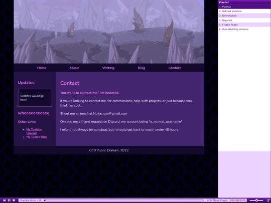 Contact screenshot