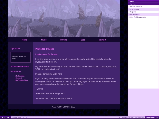 Music screenshot