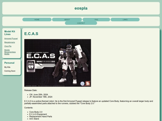 ecas screenshot