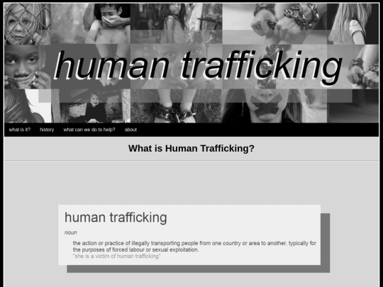 2019 Human Trafficking/ht screenshot