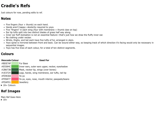 Refs/Cradle screenshot