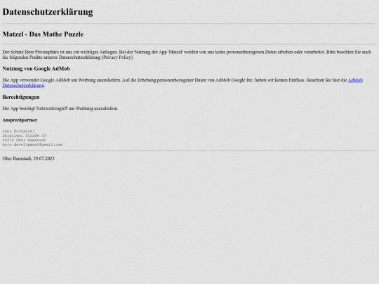 matzzl/privacy screenshot