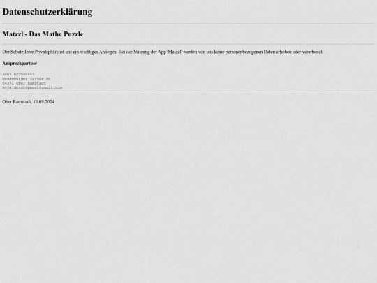 matzzl/privacy2 screenshot
