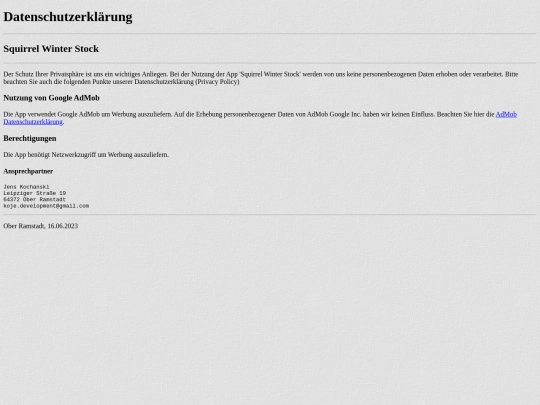 squirrel/privacy screenshot