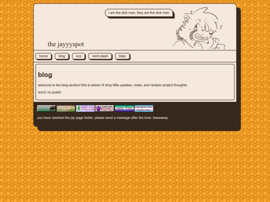blog screenshot