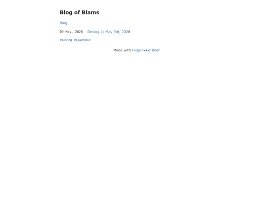 blog screenshot