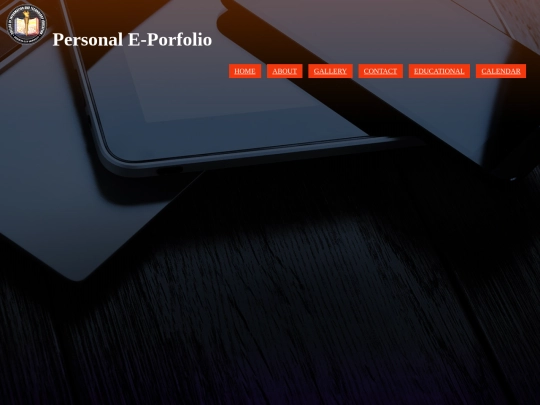 personal web/About screenshot