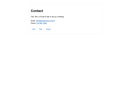 contact screenshot