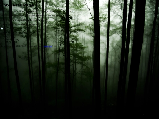 interests screenshot