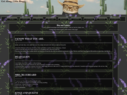 blog screenshot
