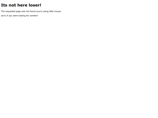 not_found screenshot