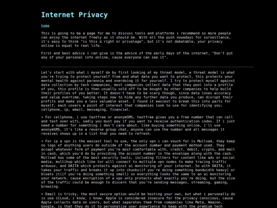 internetprivacy screenshot