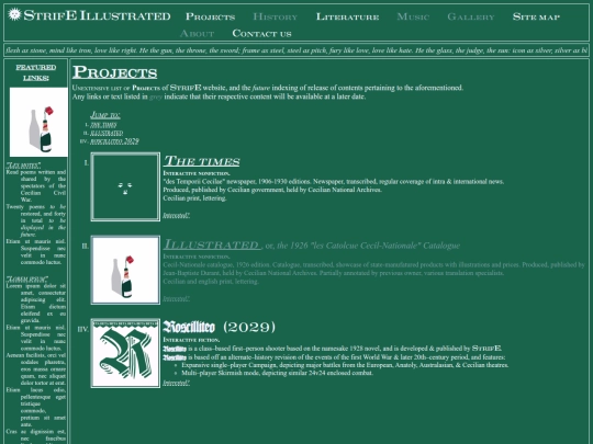 projects/home screenshot