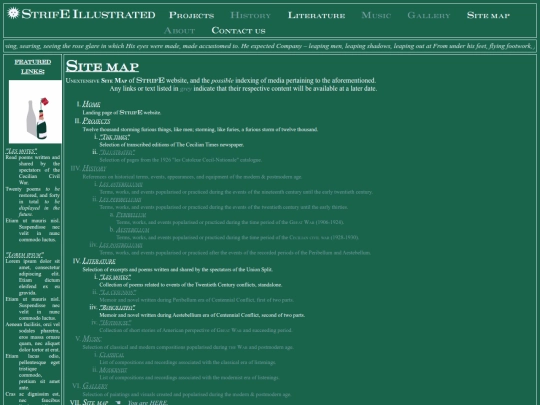 site-map screenshot