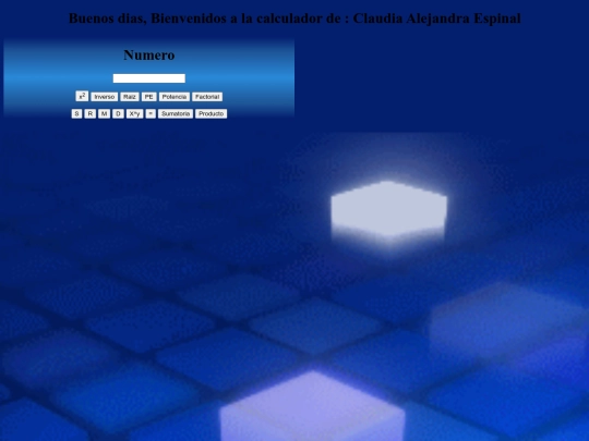 calculadorajquery screenshot