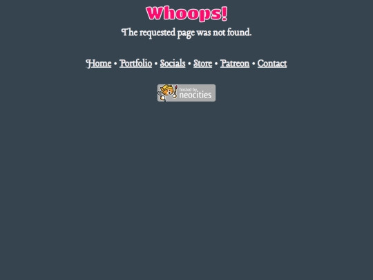 not_found screenshot