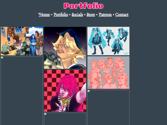 portfolio screenshot