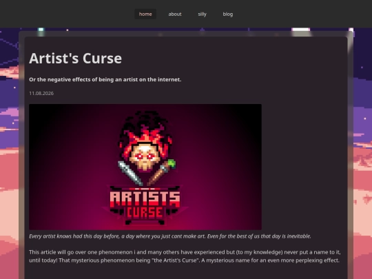 other/articles/artists_curse screenshot