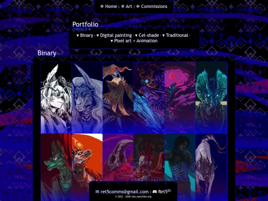 portfolio screenshot