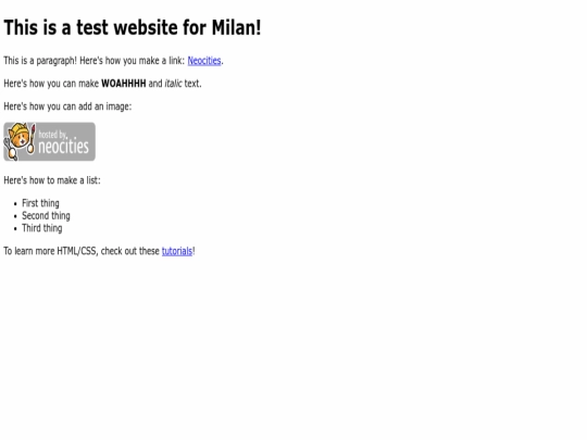 index screenshot