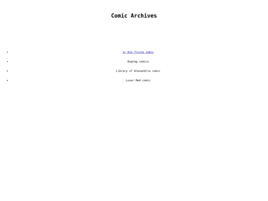 Comic screenshot