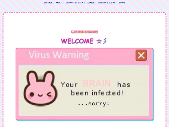 Homepage screenshot