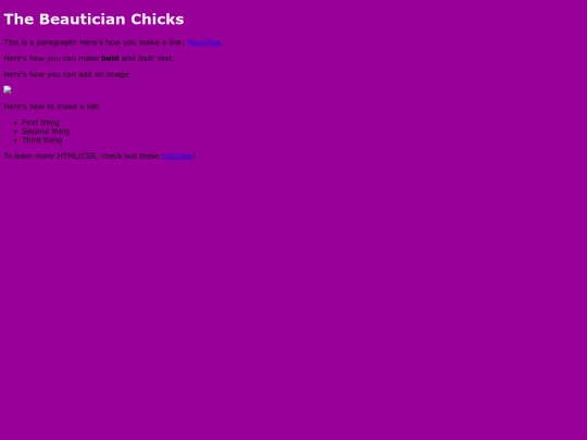 index screenshot