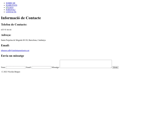 contacte screenshot