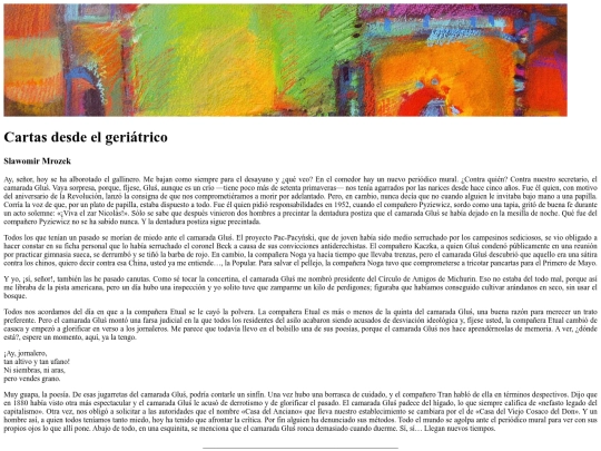 Articles/Cartas desde el geriátrico screenshot
