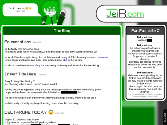 blog screenshot