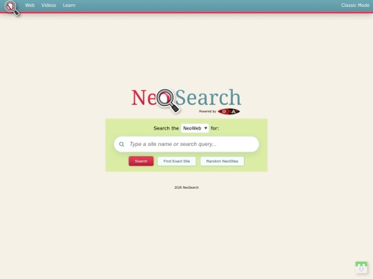 neosearch screenshot