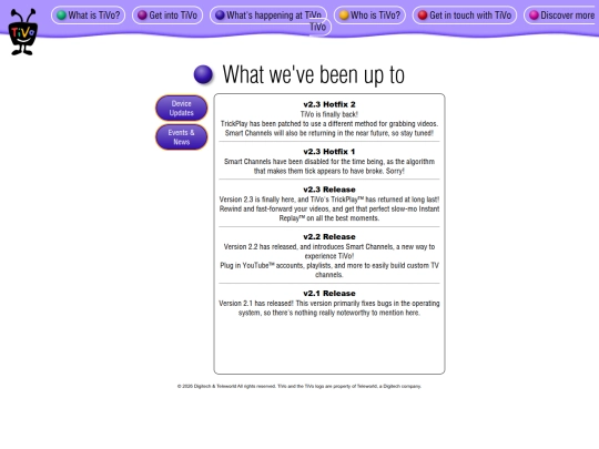 tivo/events screenshot