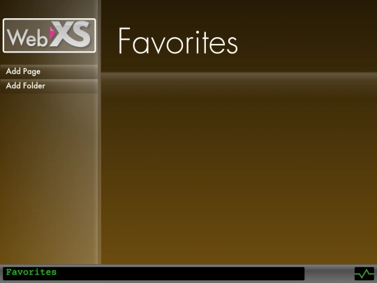 webxs/favorites screenshot