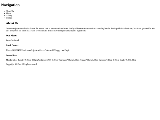 Assessment 3/homepage screenshot