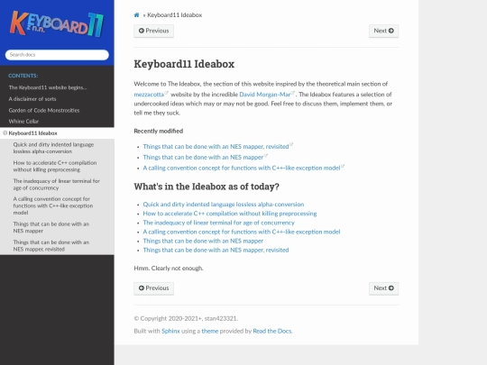 ideabox screenshot