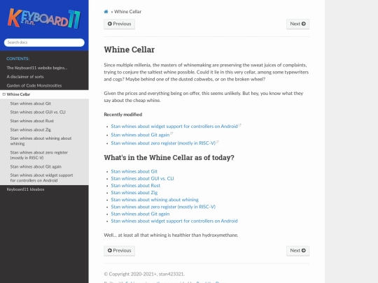 whinecellar screenshot