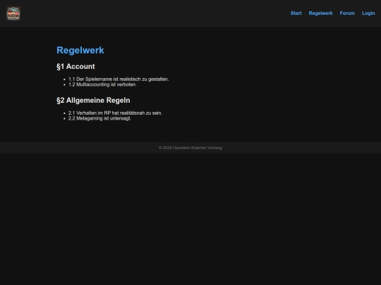 regelwerk screenshot