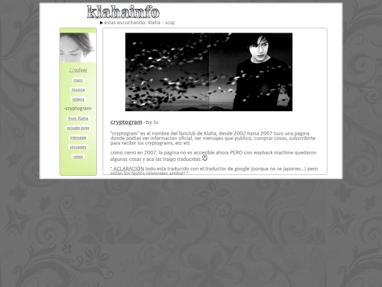 klahainfo/home screenshot