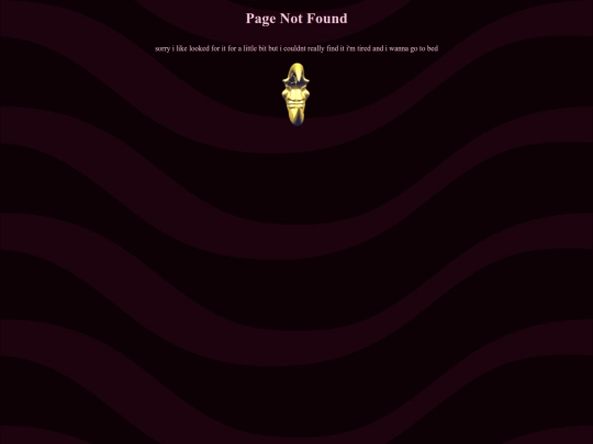 not_found screenshot