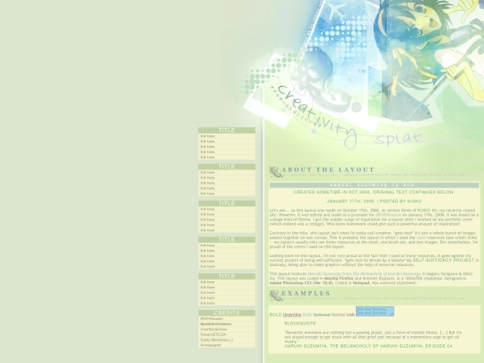 layout_OLD_haruhi screenshot
