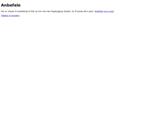 anbefale screenshot