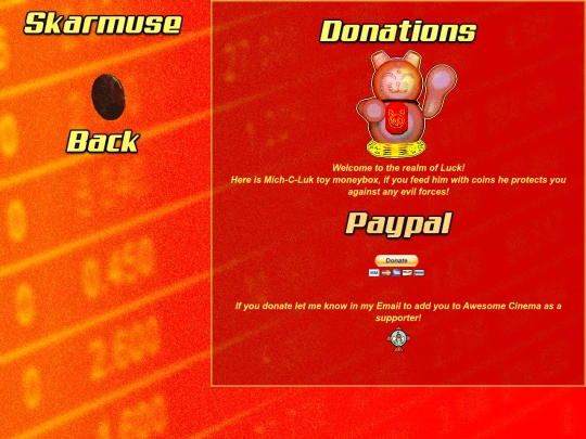 home/donation screenshot