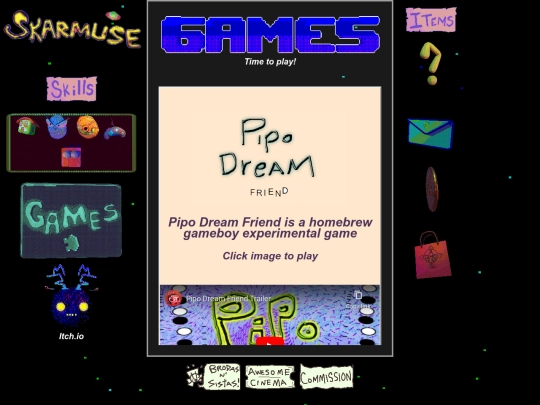 home/games screenshot