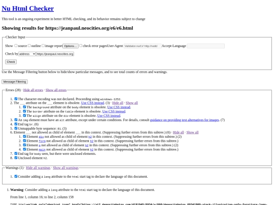 e7/Showing results for https _jeanpaul.neocities.org_e6_e6.html - Nu Html Checker1 screenshot