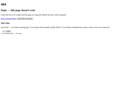 not_found screenshot
