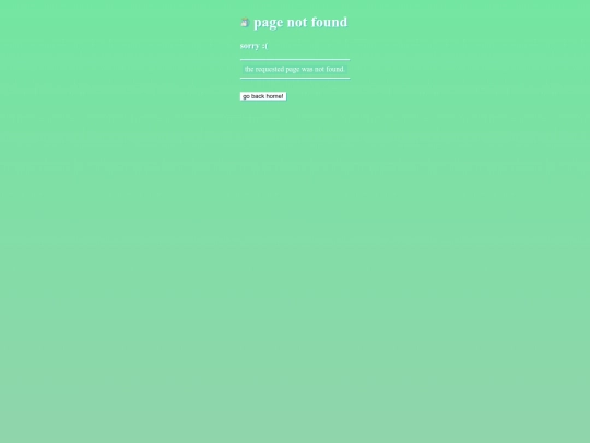 not_found screenshot