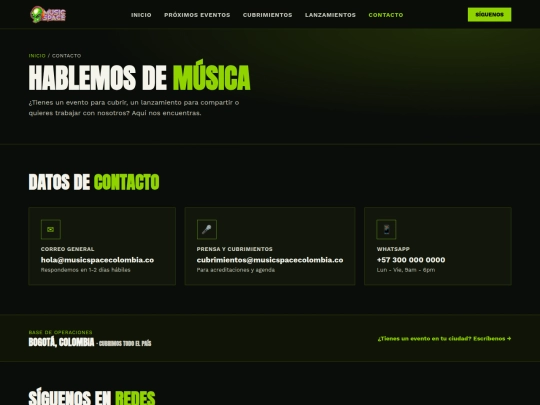 contacto screenshot