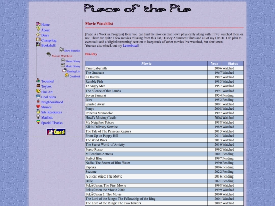 bookshelf/movie_watchlist screenshot